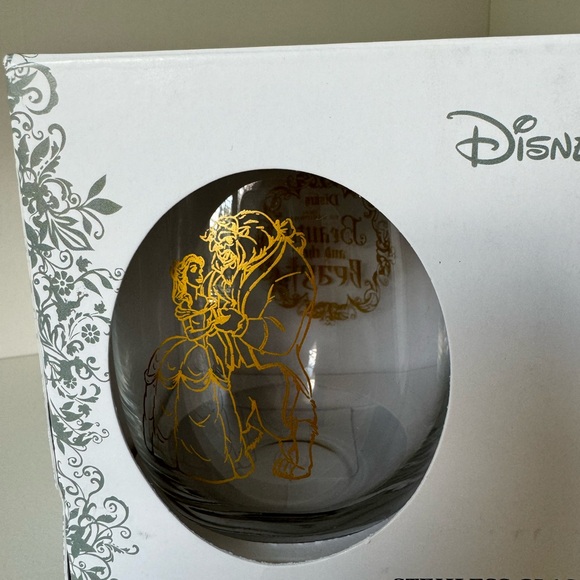 Disney Collection Beauty and the Beast Wine Glasses - Picture 4 of 4